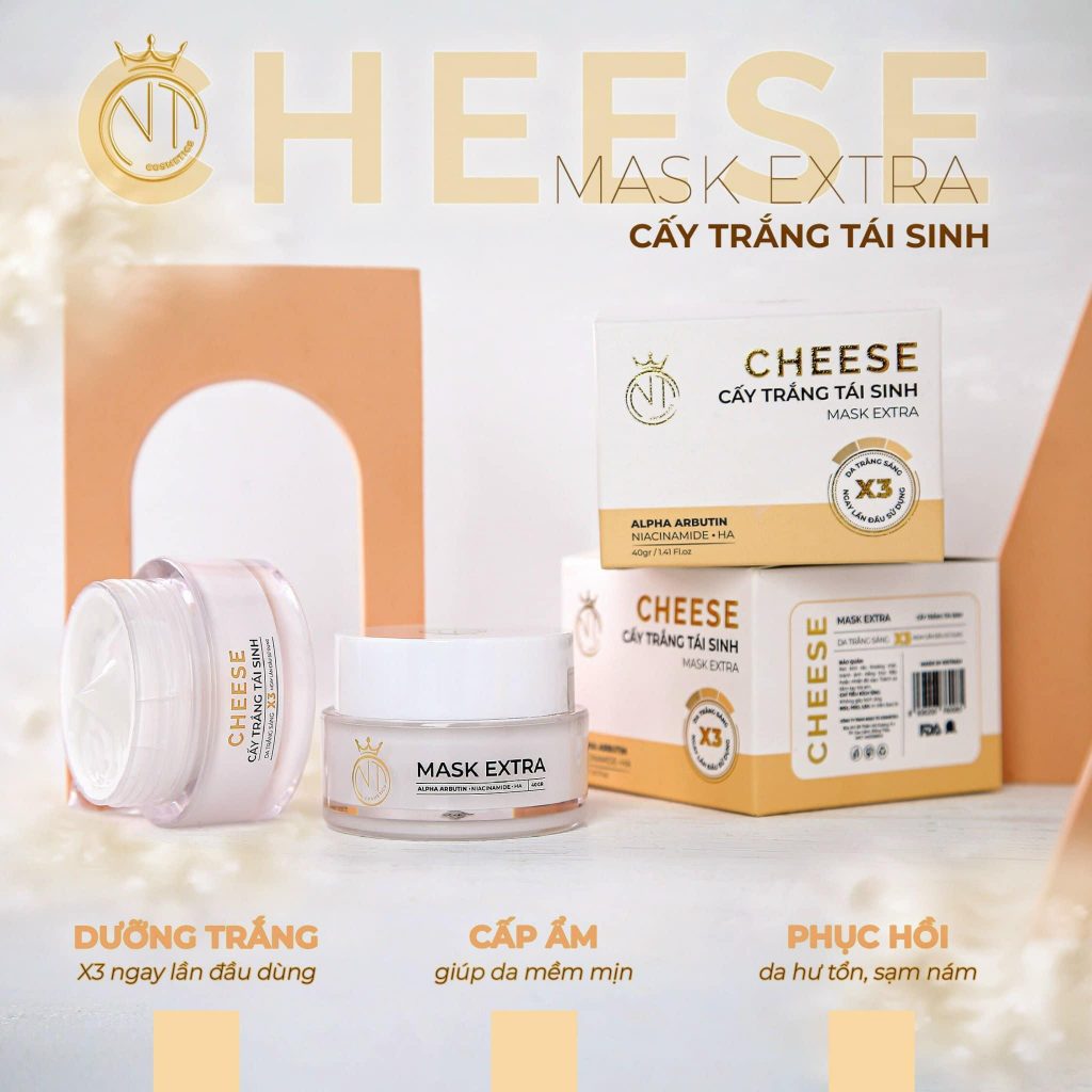 Những đối tượng cần dùng mask cấy trắng cheese