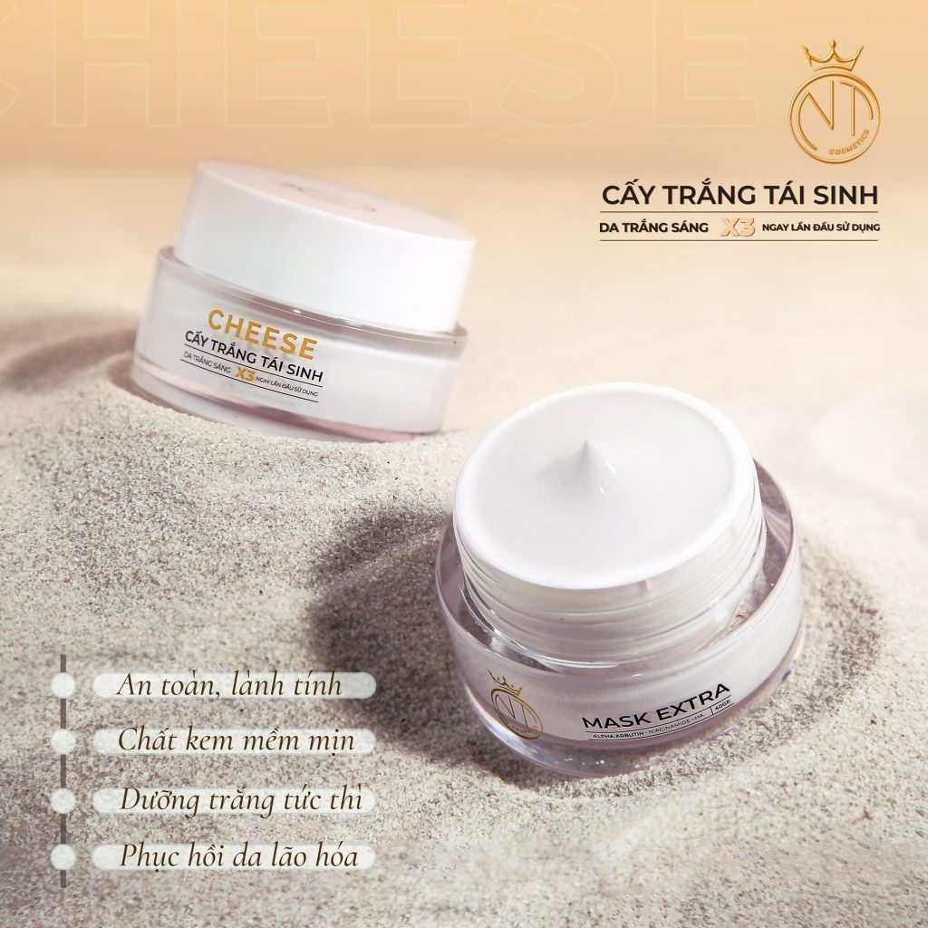 Mask Cấy Trắng Cheese x3