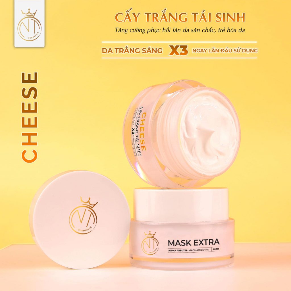 Mask Cấy Trắng Cheese tái sinh
