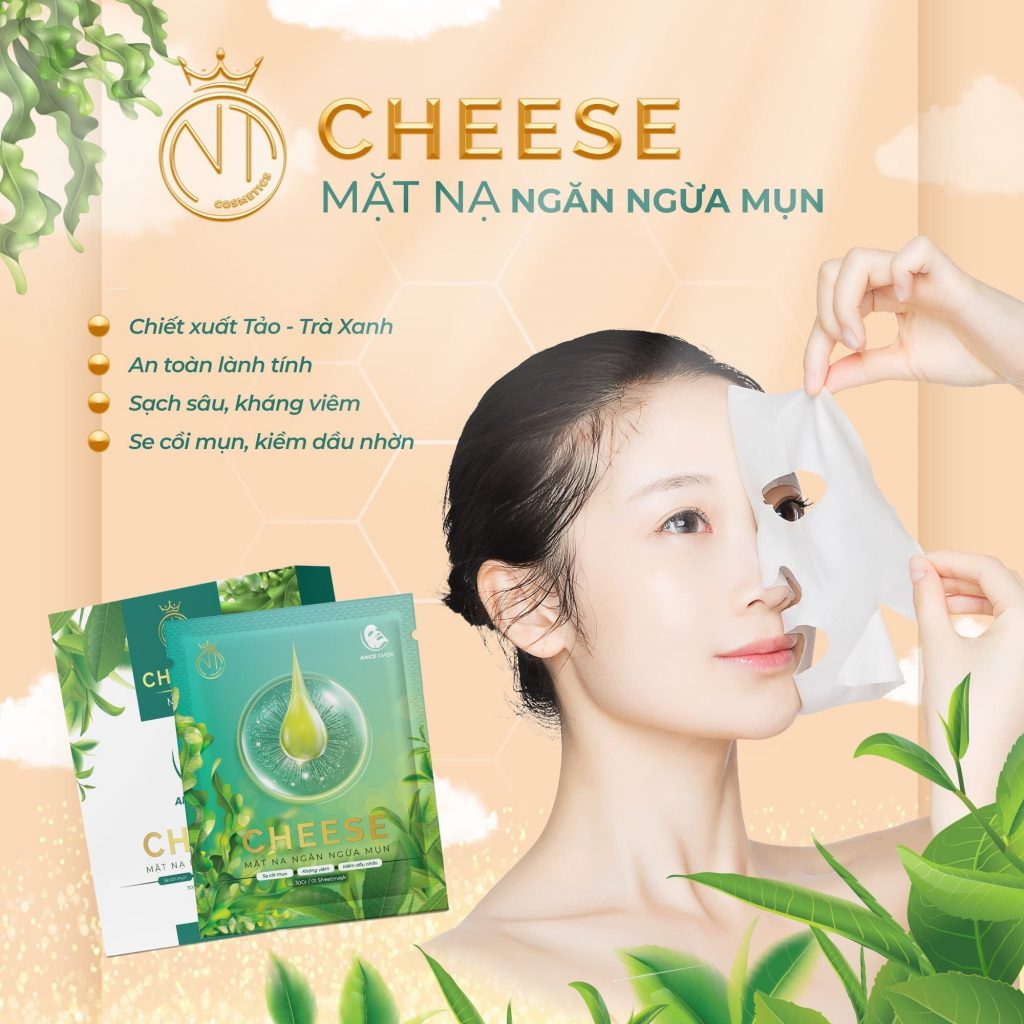 Mask Tảo Xanh Cheese an toàn