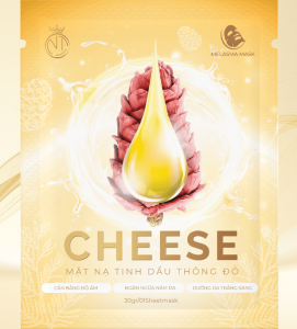 Mặt nạ tinh dầu thông đỏ Cheese tự nhiên